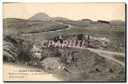 Ansichtskarte AK Circuit d'Auvergne Tournant de Plaisance Le Puy de Dome