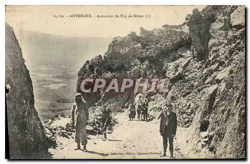 Cartes postales Auvergne Ascension du Puy de Dome