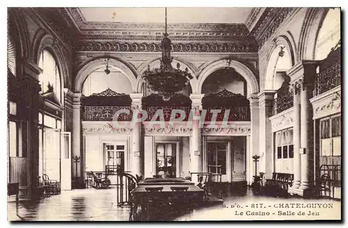 Cartes postales Chatelguyon Le Casino Salle de Jeu