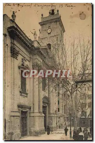 Cartes postales Toulon La Cathedrale