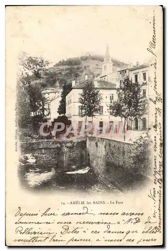 Cartes postales Amelie les Bains Le Fort