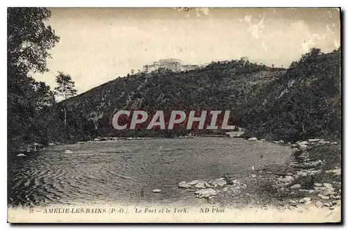 Cartes postales Amelie les Bains Le Fort et le Tech