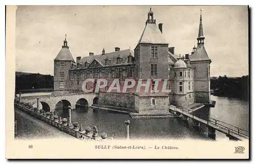 Ansichtskarte AK Sully Saone et Loire Le Chateau