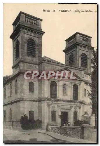 Cartes postales Verdun L'Eglise St Sauveur