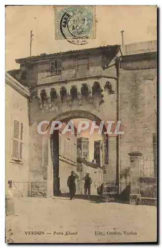 Ansichtskarte AK Verdun Porte Chatel