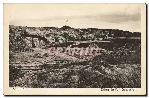 Cartes postales Verdun Endree du Fort Douaumont