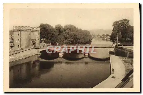 Cartes postales Verdun Vue panoramique sur la Tour et le Pont Chaussee