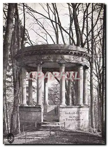 Cartes postales Bar le Duc Au Parc Temple Gruc