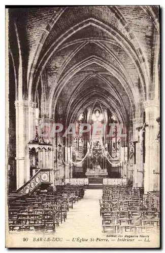 Ansichtskarte AK Bar le Duc L'Eglise St Pierre Interieur