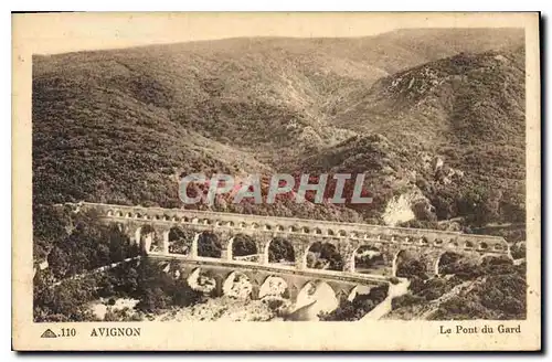 Cartes postales Avignon Le Pont du Gard