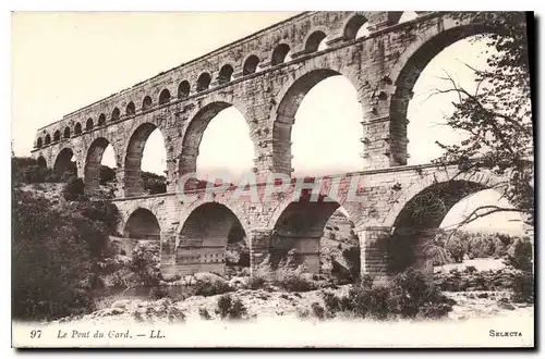 Cartes postales Le Pont du Gard