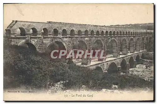 Cartes postales Le Pont du Gard