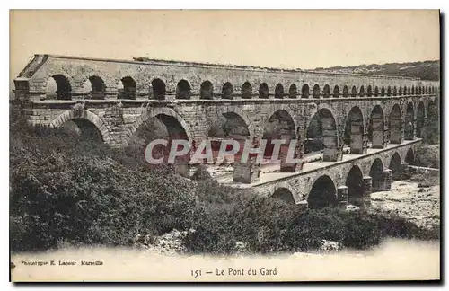 Cartes postales Le Pont du Gard