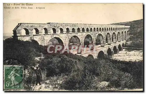 Cartes postales Pont du Gard