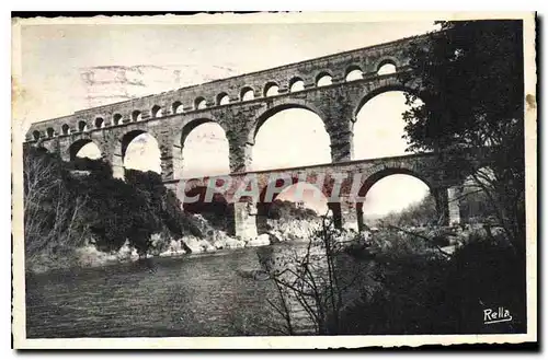 Cartes postales Le Pont du Gard aqueduc romain