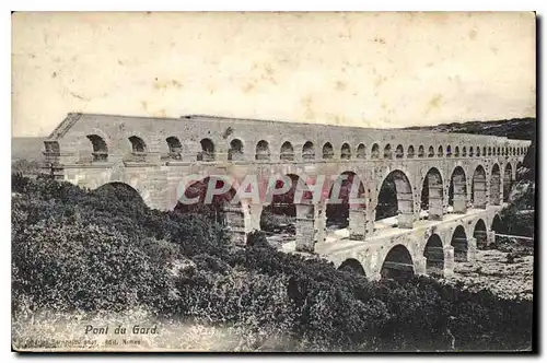 Cartes postales Pont du Gard