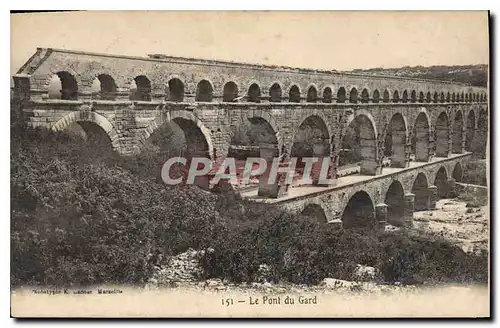 Cartes postales Le Pont du Gard