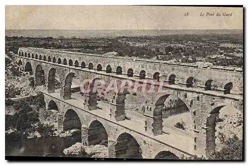 Cartes postales Le Pont du Gard