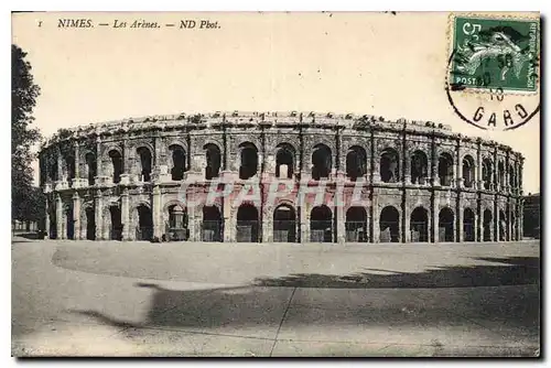 Cartes postales Nimes Les Arenes