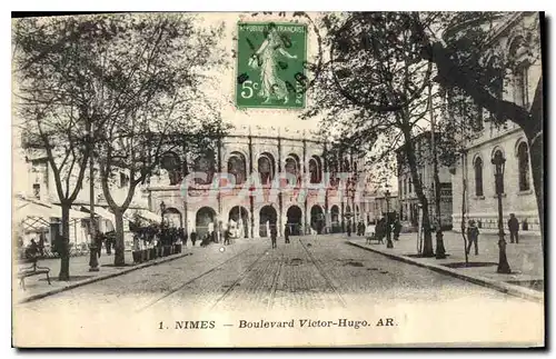 Cartes postales Nimes Boulevard Victor Hugo