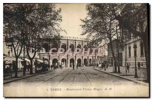 Ansichtskarte AK Nimes Boulevard Victor Hugo