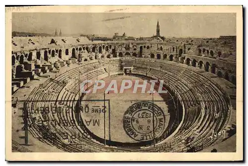 Cartes postales Nimes Gard Les Arenes