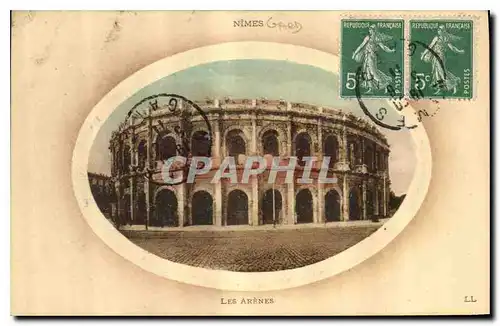 Cartes postales Nimes Gard Les Arenes