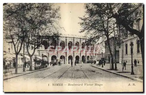 Cartes postales Nimes Boulevard Victor Hugo