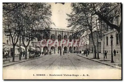 Cartes postales Nimes Boulevard Victor Hugo