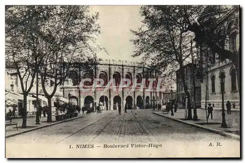 Cartes postales Nimes Boulevard Victor Hugo