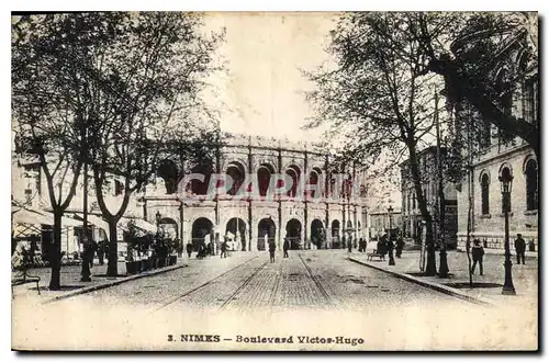 Cartes postales Nimes Boulevard Victor Hugo