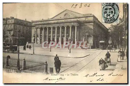 Cartes postales Nimes Le Theatre