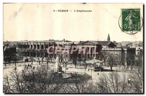 Cartes postales Nimes L'Esplanade