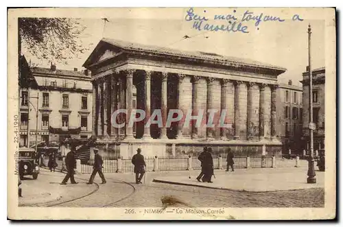 Ansichtskarte AK Nimes La Maison Carree