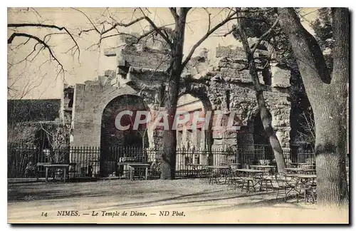 Cartes postales Nimes Le Temple de Diane