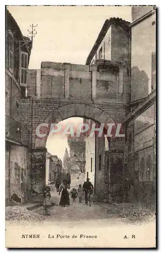 Cartes postales Nimes La Porte de France