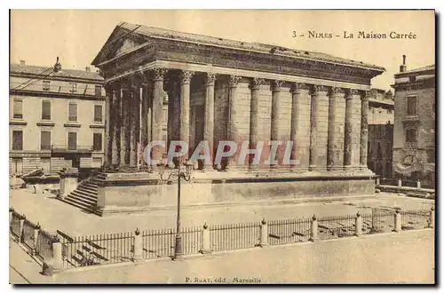 Cartes postales Nimes La Maison Carree