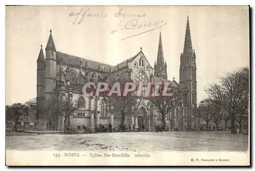 Cartes postales Nimes Eglise Ste Baudille abside