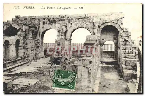 Ansichtskarte AK Nimes La Porte d'Auguste