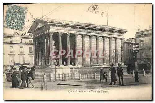 Cartes postales Nimes La Maison Carree