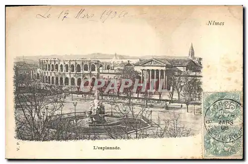 Cartes postales Nimes L'Esplanade