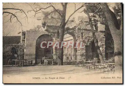 Cartes postales Nimes Le Temple de Diane