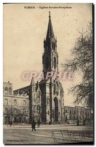 Cartes postales Nimes Eglise Sainte Perpetue