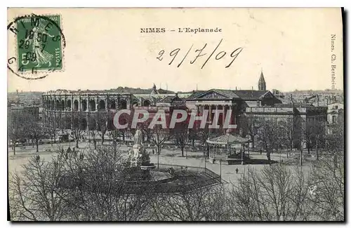 Cartes postales Nimes L'Esplanade