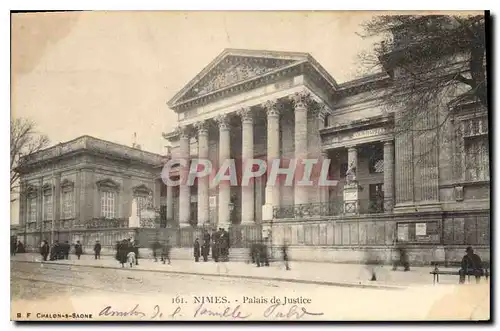 Ansichtskarte AK Nimes Palais de Justice