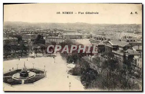 Cartes postales Nimes Vue Generale