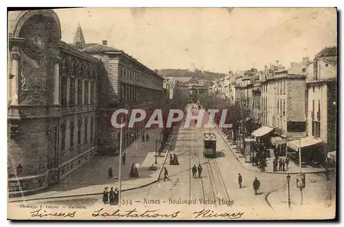 Cartes postales Nimes Boulevard Victor Hugo