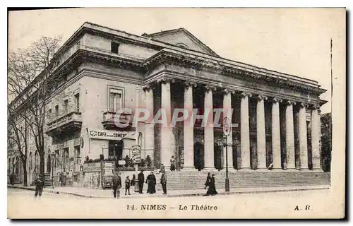 Cartes postales Nimes Le Theatre