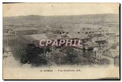 Cartes postales Nimes Vue Generale