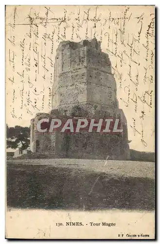 Cartes postales Nimes Tour Magne